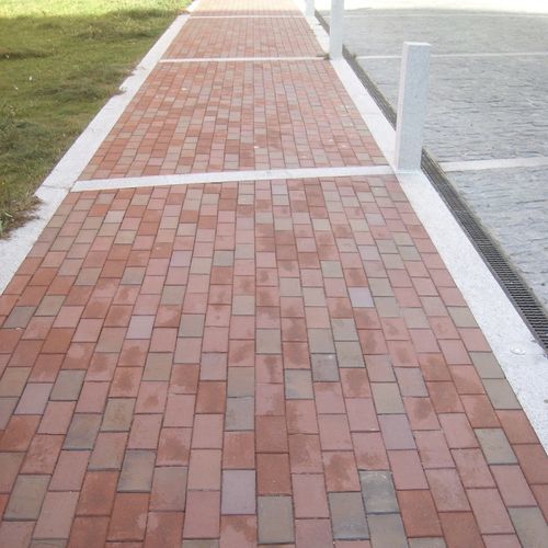Clinker paver - Británico - La Paloma Cerámicas - ceramic / outdoor / red