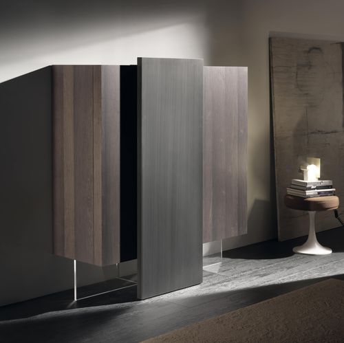 High sideboard - ALTEREGO - Acerbis - contemporary / lacquered wood / wood veneer