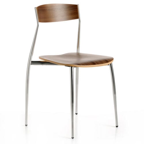 Original design chair - BABA - ALTEK ITALIA DESIGN - kitchen / living room / beech