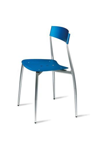 Contemporary garden chair - Baba - ALTEK ITALIA DESIGN - indoor / aluminium / anodized aluminum
