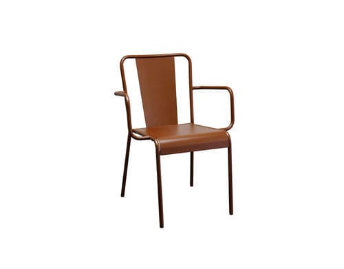 Contemporary chair - PEL_92B - ALTEK ITALIA DESIGN - indoor / metal / metal base