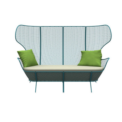 Modular sofa - QUIZAS - ALTEK ITALIA DESIGN - contemporary / outdoor / iron