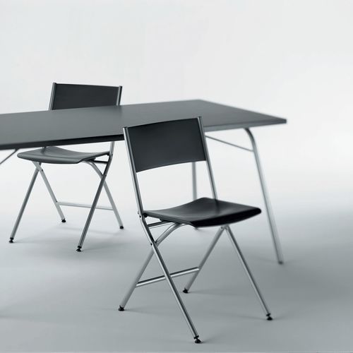 Contemporary restaurant chair - VERTIGO LV14 - ALTEK ITALIA DESIGN - indoor / polypropylene / chrome