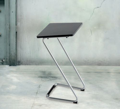 Contemporary coffee table - VERTIGO LV35 - ALTEK ITALIA DESIGN - MDF / steel base / aluminum base