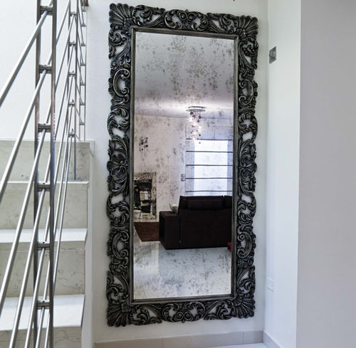 Wall-mounted mirror - ART. SP02 - Arte Antiqua di Zen Adriano - classic / rectangular / wooden