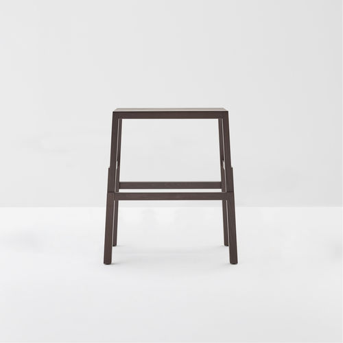 Contemporary bar stool - CHEOPE - Billiani - beech / lacquered wood / stained wood