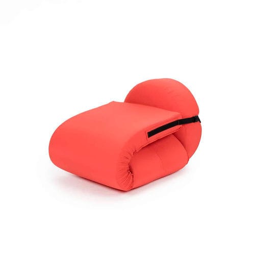 Contemporary pouf - Ipno - Campeggi - fabric / rectangular / with removable cover