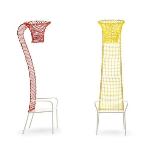 Original design chair - Lazy Basketball - Campeggi - indoor / metal / nylon