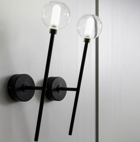 Contemporary wall light - BRILLO - Capo D'Opera Home - indoor / painted metal / round