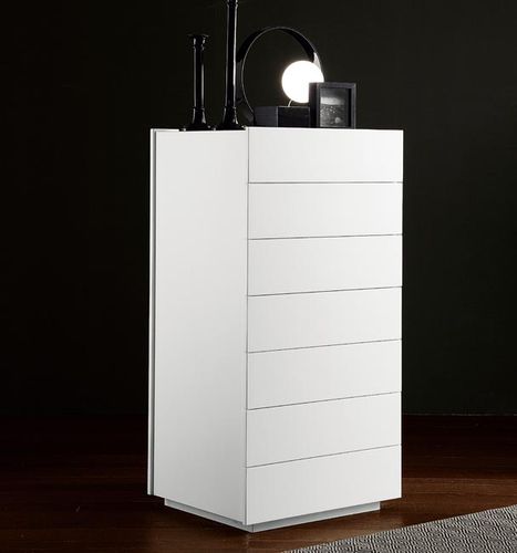 Contemporary chiffonier - LINEA - Fimes dei Longoni di Longoni G.& C. - lacquered wood / white