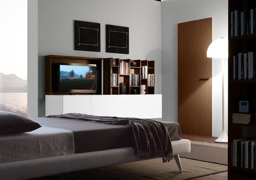 Contemporary TV cabinet - DOUBLEFACE  - Fimes dei Longoni di Longoni G.& C. - wooden