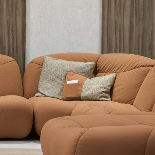 Leather pillow - Pocket - maxdivani - fabric / rectangular / home