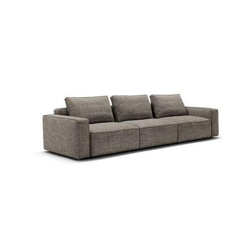 Modular sofa - Raja - maxdivani - corner / contemporary / fabric