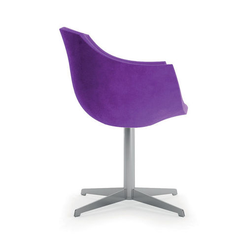 Contemporary chair - COLIMBAS : 1610 PO B13G - Cizeta - indoor / fabric / metal base