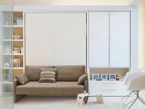 Sofa bed - PENELOPE - Clei - contemporary / fabric / retractable