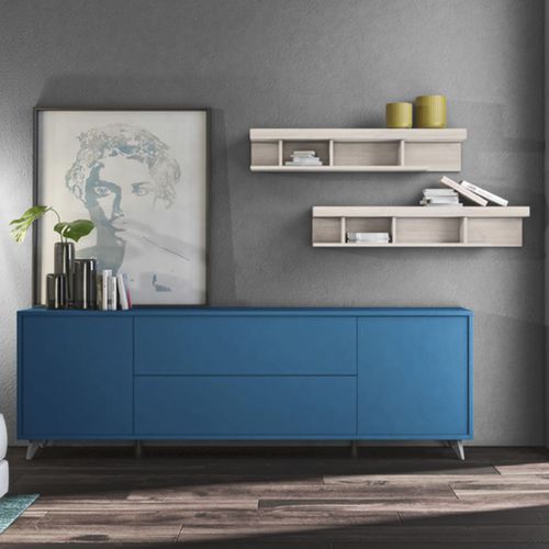 Contemporary sideboard - GOLF L105   - ColombiniCasa - lacquered wood / with drawers / 4-legged