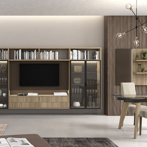 Freestanding bookcase VITALITY LUCE C23 ColombiniCasa modular / contemporary / commercial