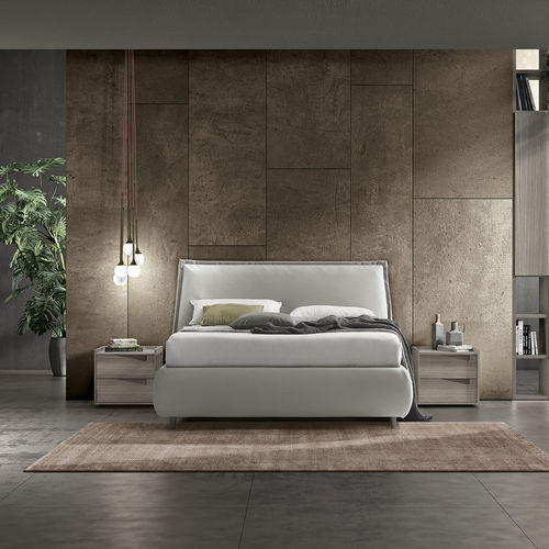 Double bed - VITALYTY SOGNO EFFIGE - ColombiniCasa - contemporary / upholstered / with headboard