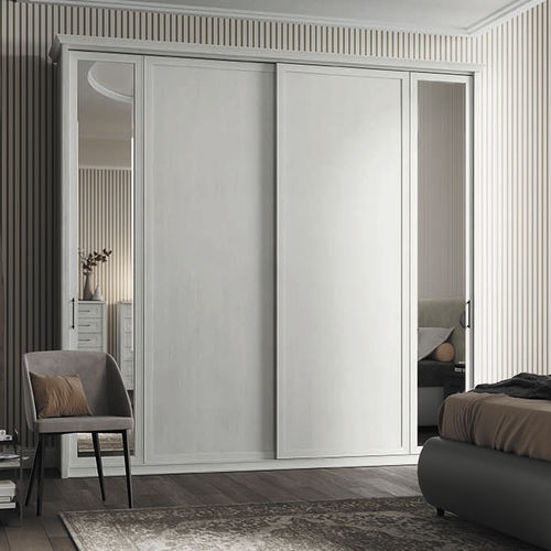 Modular wardrobe - ARCADIA EM06 - ColombiniCasa - traditional / melamine / sliding door