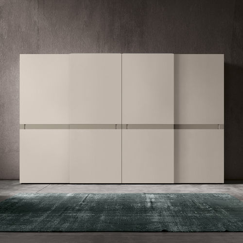 Contemporary wardrobe - VITALYTY ACTION  - ColombiniCasa - lacquered wood / sliding door / contract
