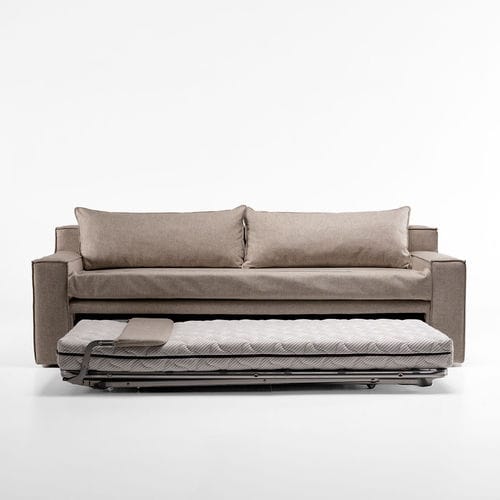 Sofa bed - Plateau - Colunex - contemporary / fabric / with armrests