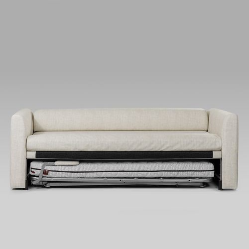 Sofa bed - Guest - Colunex - contemporary / fabric / with armrests