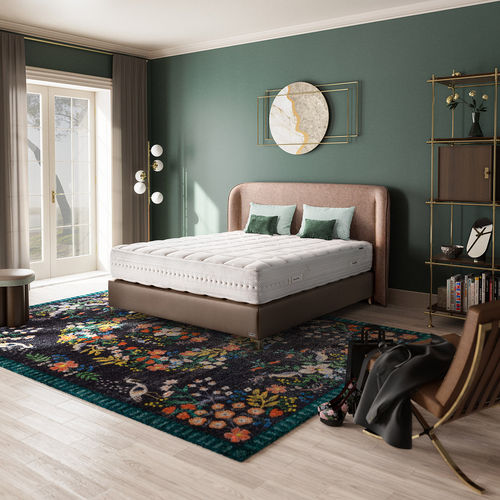 Double bed headboard Juliette Colunex contemporary / fabric / brown