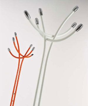 Floor coat rack - KAKI - Compar - contemporary / metal