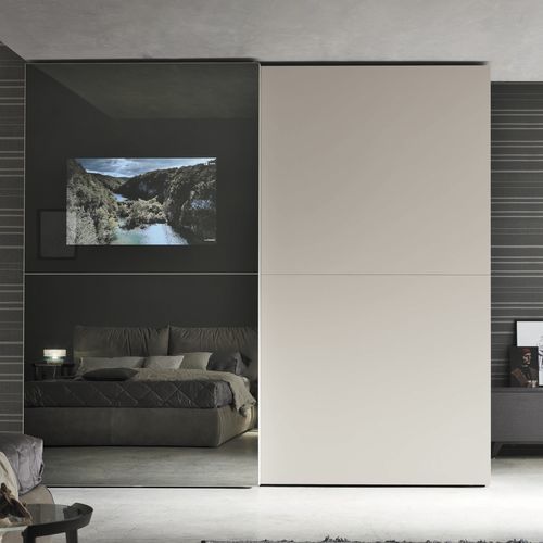 Contemporary wardrobe - VISION - TOMASELLA INDUSTRIA MOBILI - wooden ...