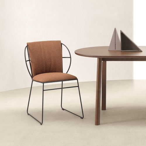Contemporary chair - Emma R - Crassevig - indoor / outdoor / fabric