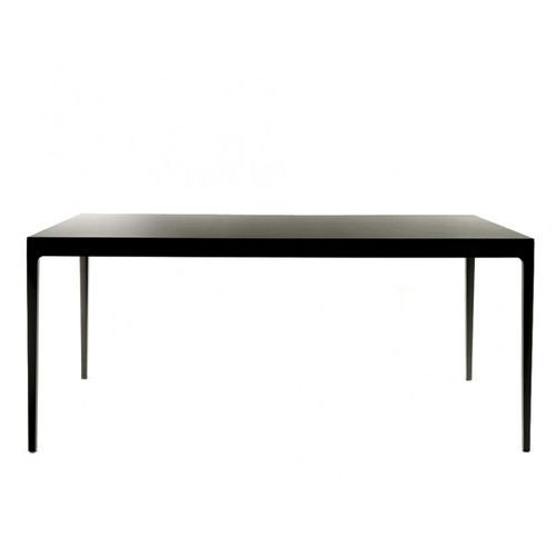 Contemporary table - ANNA AT - Crassevig - wooden / solid wood base / rectangular