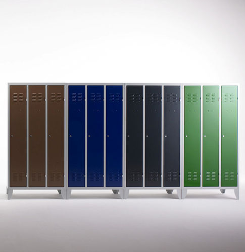 Steel locker - MONOPLUS - Dieffebi - for public building / for office