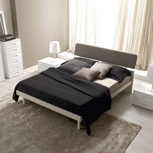 Double bed - FELIX - Doimo Cityline - contemporary / with upholstered headboard / fabric
