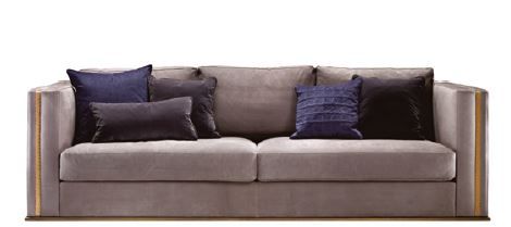 Contemporary sofa - ULYSSE S 773 - Elledue srl - fabric / 2-person