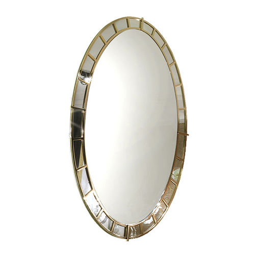 Wall-mounted mirror - DECOR M 650  - Elledue srl - traditional / oval / vertical