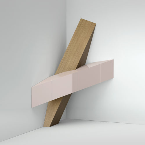 High sideboard - COIN - Emmemobili - original design / lacquered wood / by Ferruccio Laviani