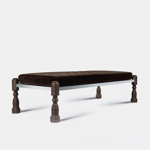 Double bed - SHIVA   - Emmemobili - single / traditional / lacquered wood