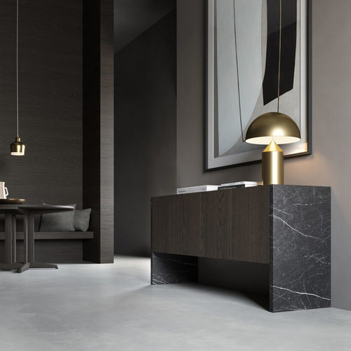 Contemporary sideboard - BRUG  - Emmemobili - oak / walnut / cherrywood