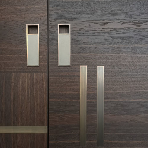 Interior wood panel - AGORA - Emmemobili - wall-mounted / for door / oak