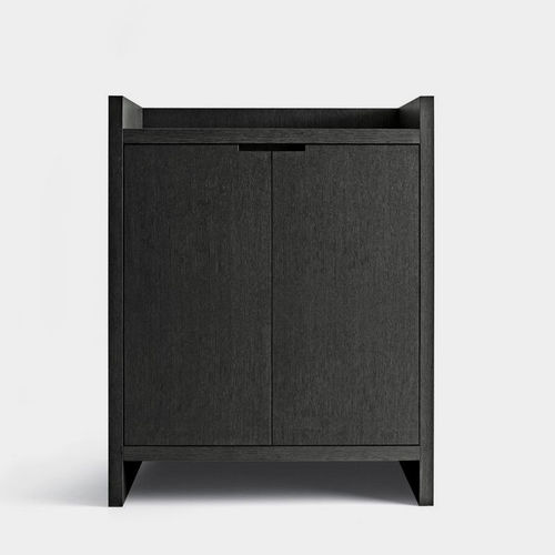Contemporary sideboard - BORGES    - Emmemobili - oak / wenge