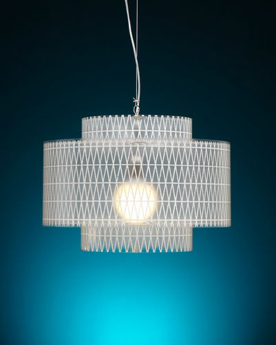 Pendant lamp - TROCADERO - Emporium - polycarbonate / contemporary / corded
