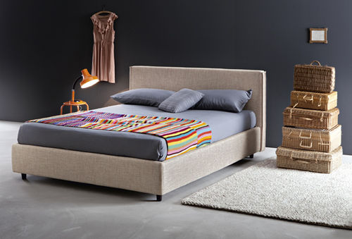 Double bed - BEAT - Ennerev Materassi - single / contemporary / upholstered