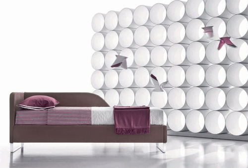 Contemporary sofa - ANTARES - Ennerev Materassi - fabric / multi-color / 3-seater