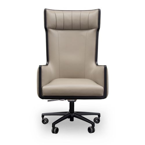 Contemporary executive chair - NIXON - Formitalia Group - leather / metal / with headrest