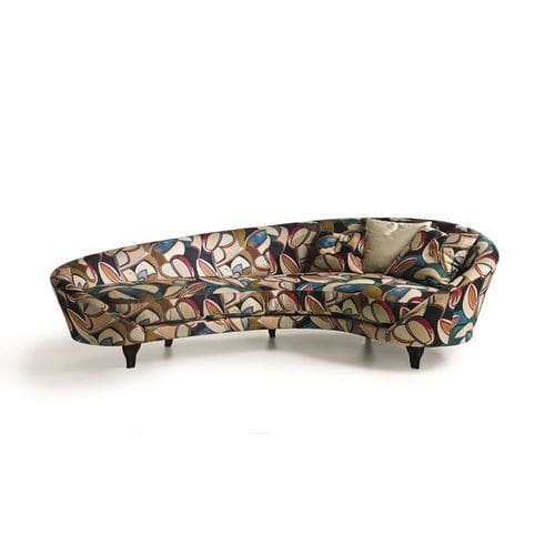 Semicircular sofa - MADELEINE 6512 - Fratelli Boffi - traditional / fabric / cushion