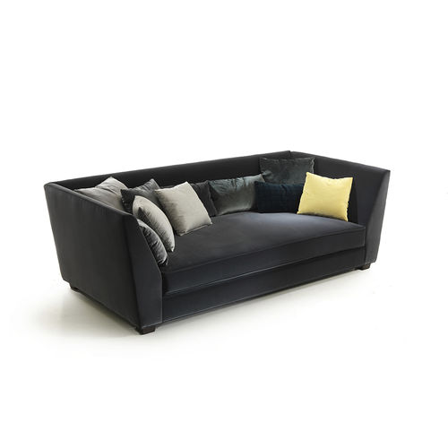 Contemporary sofa - MEKONG 2111 - Fratelli Boffi - fabric / cushion / anthracite