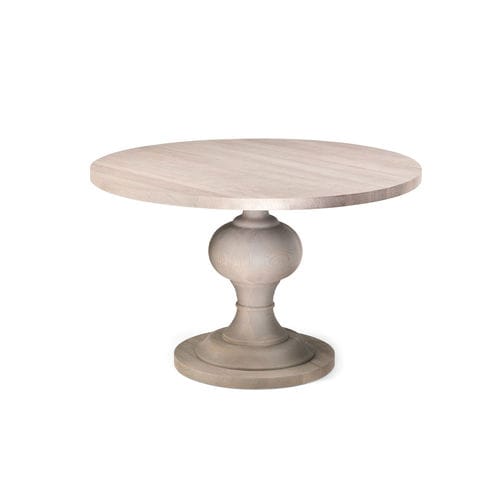 Traditional table - FERNE - 7120 - Fratelli Boffi - wooden / wooden base / round