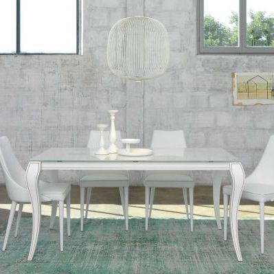 Traditional table - T86 VICTOR - Friulsedie Sud by Dalmasson - beech / beech base / rectangular