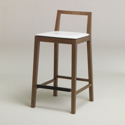Contemporary bar chair - OBJECT SG341 - Friulsedie Sud by Dalmasson - indoor / fabric / leather