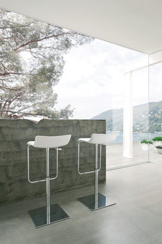Contemporary bar stool - ASOLO  - Gaber - swivel